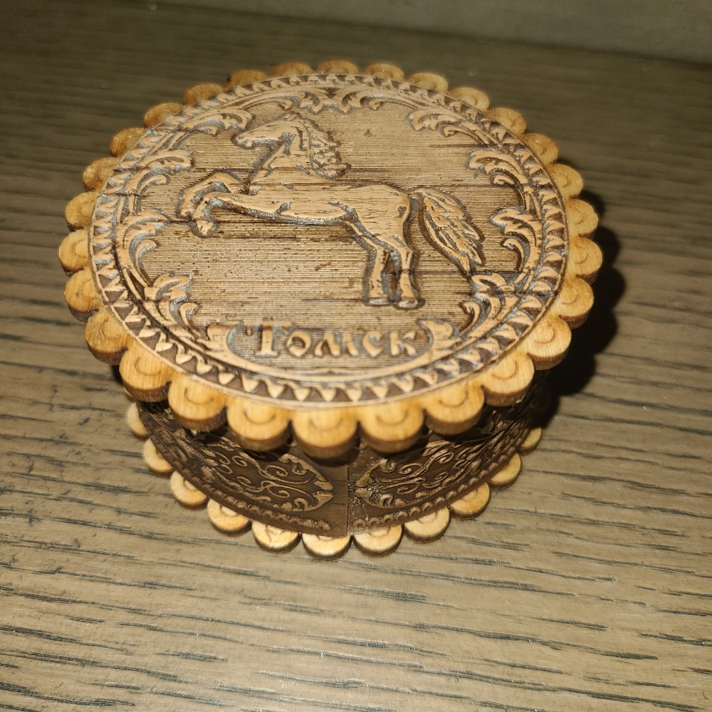 Wooden Jewelry Box Tomsk Russia